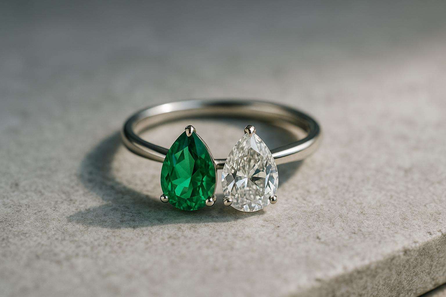 Megan Fox's Engagement Ring: The Emerald and Diamond Toi et Moi Explained
