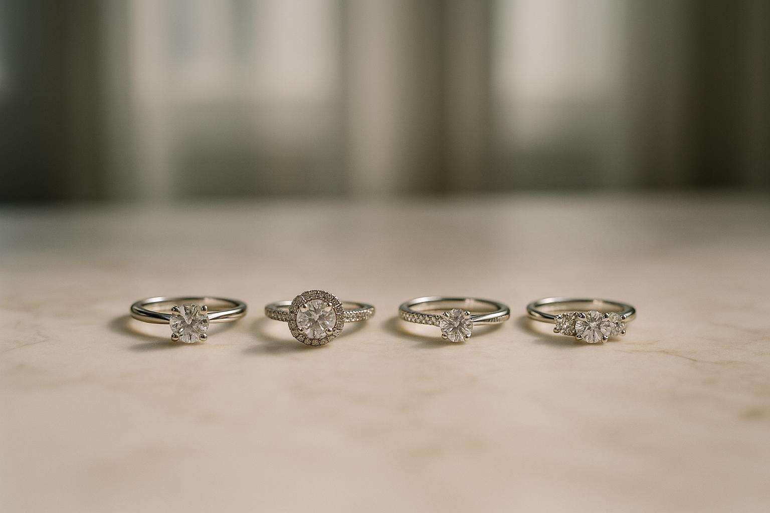 Solitaire vs. Halo vs. Pavé vs. Three-Stone Settings