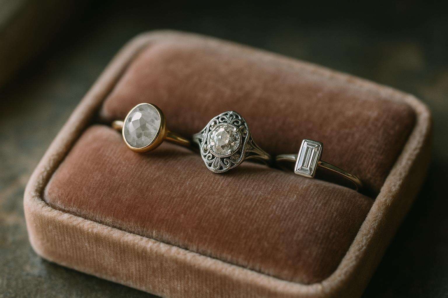 Vintage Engagement Ring Styles: Victorian to Mid-Century