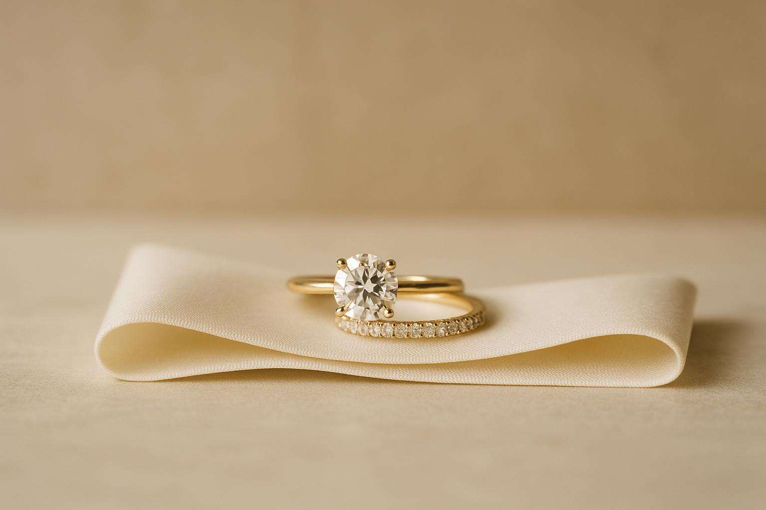 How to Wear Your Engagement Ring and Wedding Band